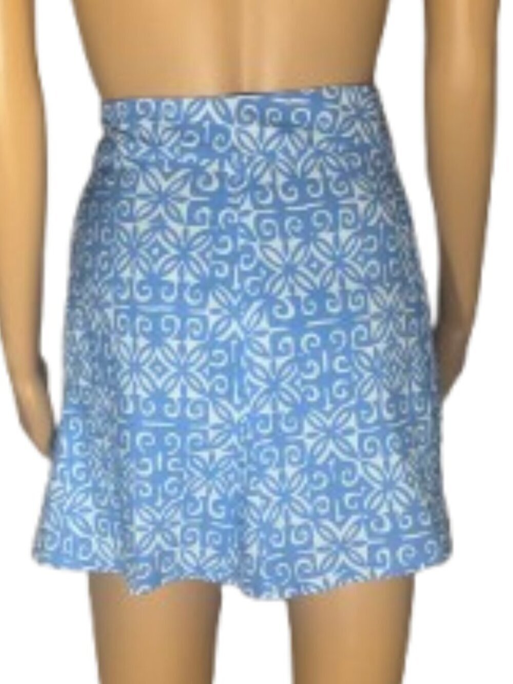 Rip Skirt Hawaii Blue Patterned Women’s Swim Skort Size Small - Picture 2 of 5